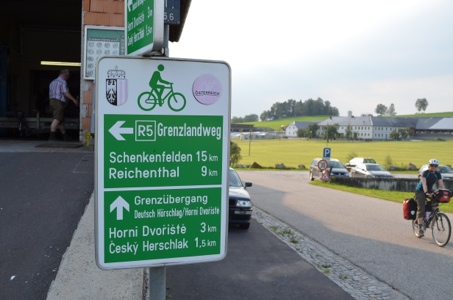 Cycle Route Signage; Austria; bike touring; two wheel travel