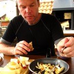 Bicycle touring makes me hungry!