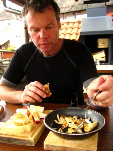 Bicycle touring makes me hungry!