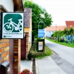 Pension Diana- Stekre, Czech Republic. A bicycle friendly Pension, located along the Prague to Vienna Greenway bicycle route. Czech Bike Route 11. Two Wheel Travel. Cykliste Vitani