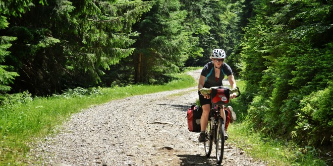 bicycle touring pohorje tranzversal