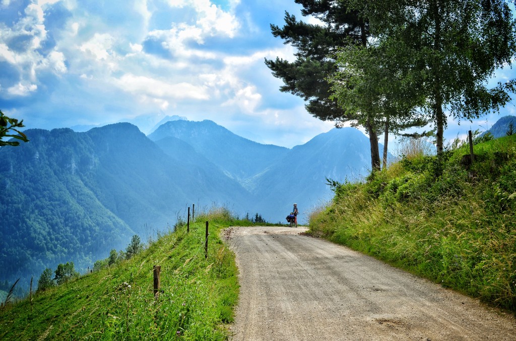 cycling to the savinjska alps
