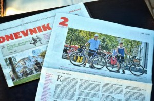 Interview with Two Wheel Travel in Slovenia Dnevnik