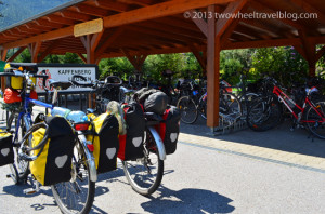 bicycle parking area austria