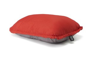 Grand Trunk Adjustable Travel Pillow review by Two Wheel Travel Blog; bicycle touring
